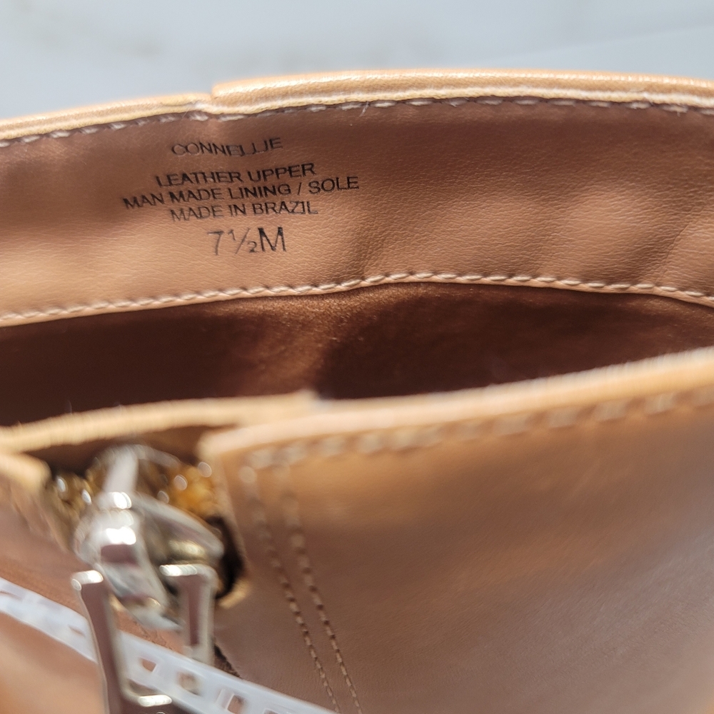 Gianni Bini Connellie Leather Platform stiletto Booties - Picture 6 of 12